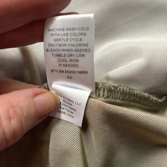 Mesh Printed Semi Sheer Blouse - Picture 5 of 5